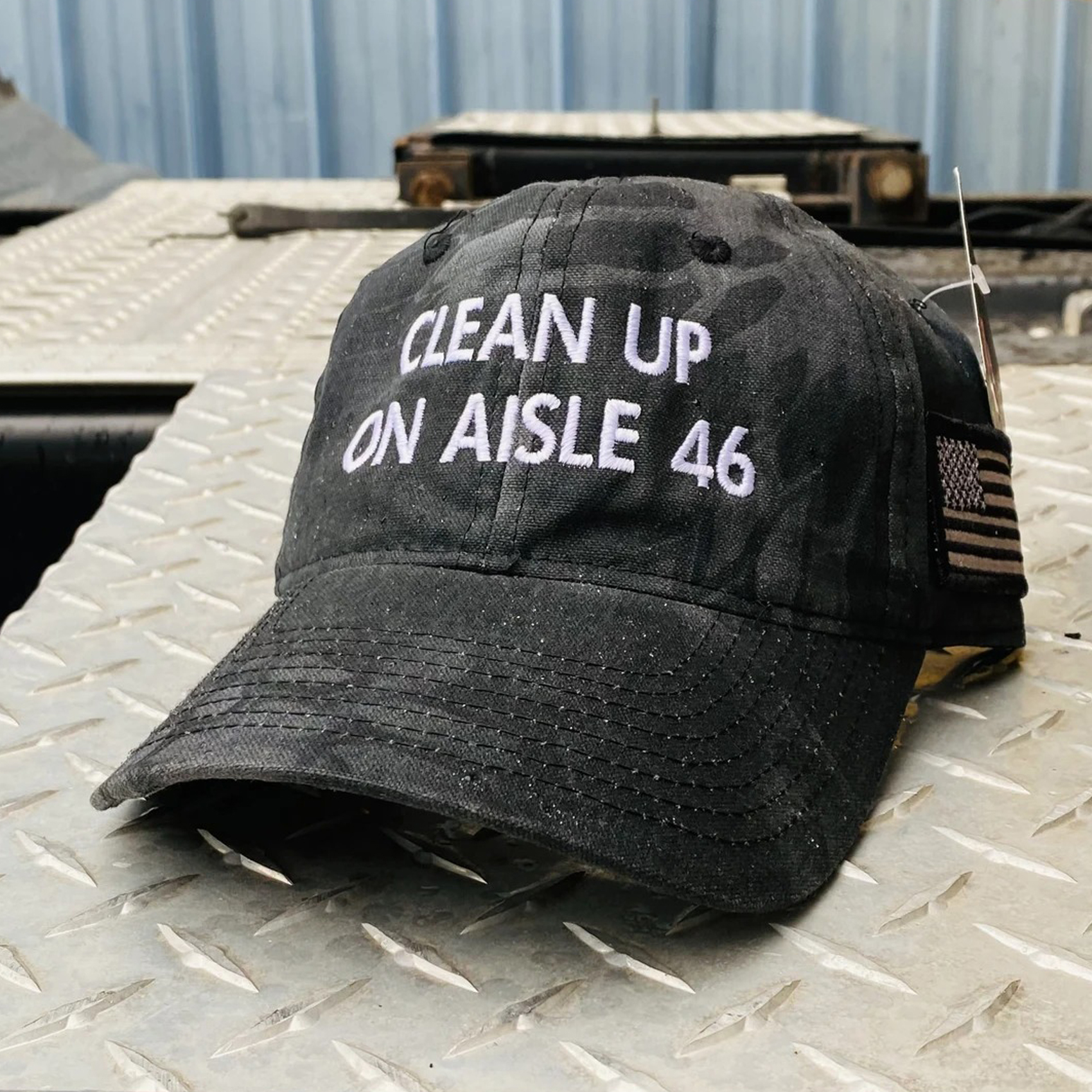 Clean Up On Aisle 46 Impeach Biden Hat - Allprintify