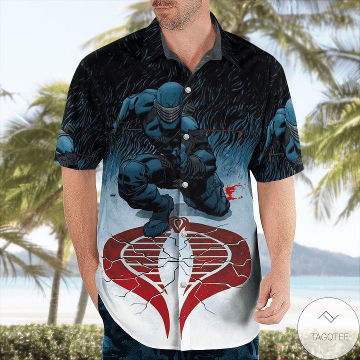 Gi Joe Cobra Hawaiian Shirt