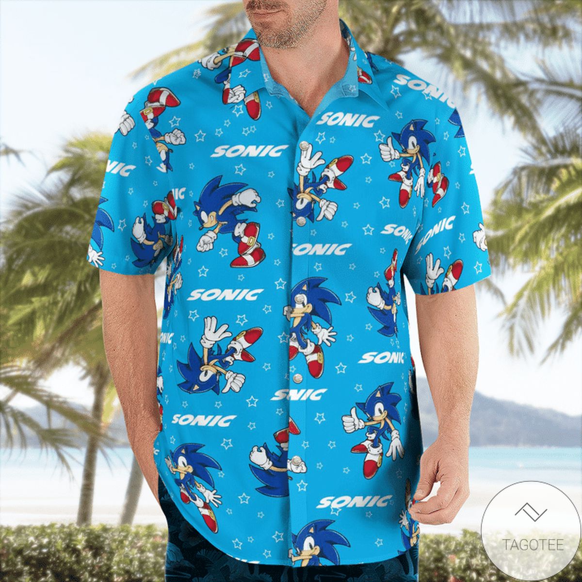 Sonic The Hedgehog Hawaiian Shirt