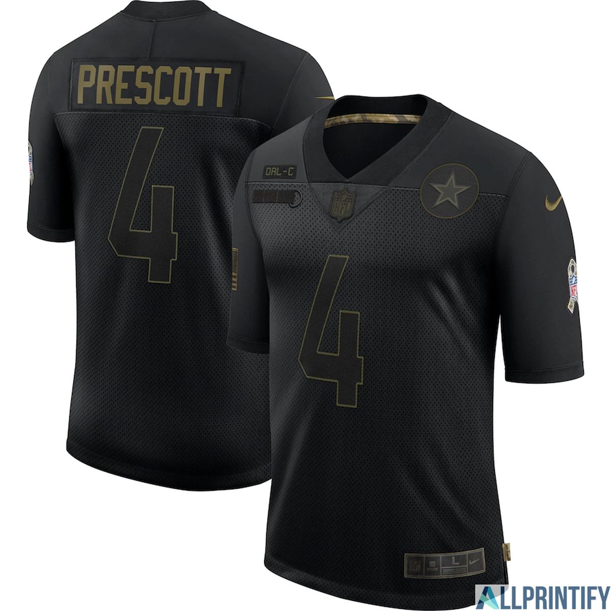 Dak Prescott Dallas Cowboys 4 Black Vapor Limited Jersey