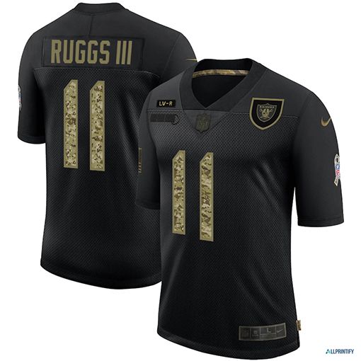Henry Ruggs III Las Vegas Raiders 11 Black Camo Vapor Limited Jersey