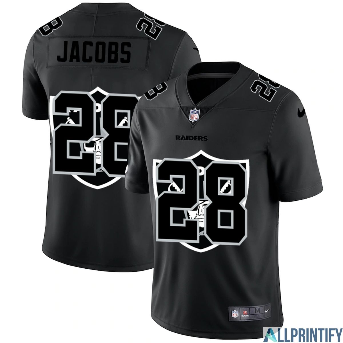 Joshua Jacobs Las Vegas Raiders 28 Limited Player Jersey