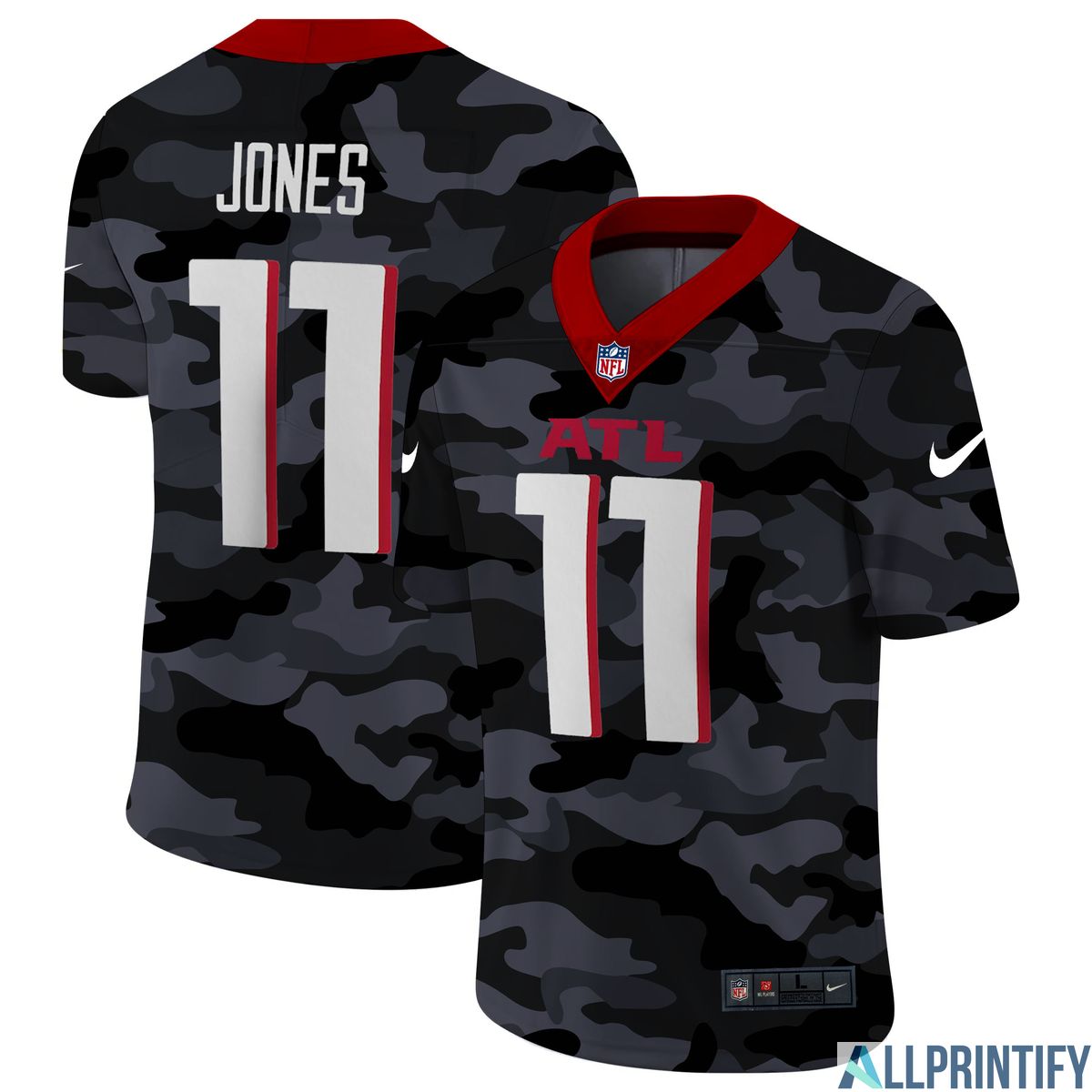Julio Jones Atlanta Falcons 11 Limited Player Jersey Camo