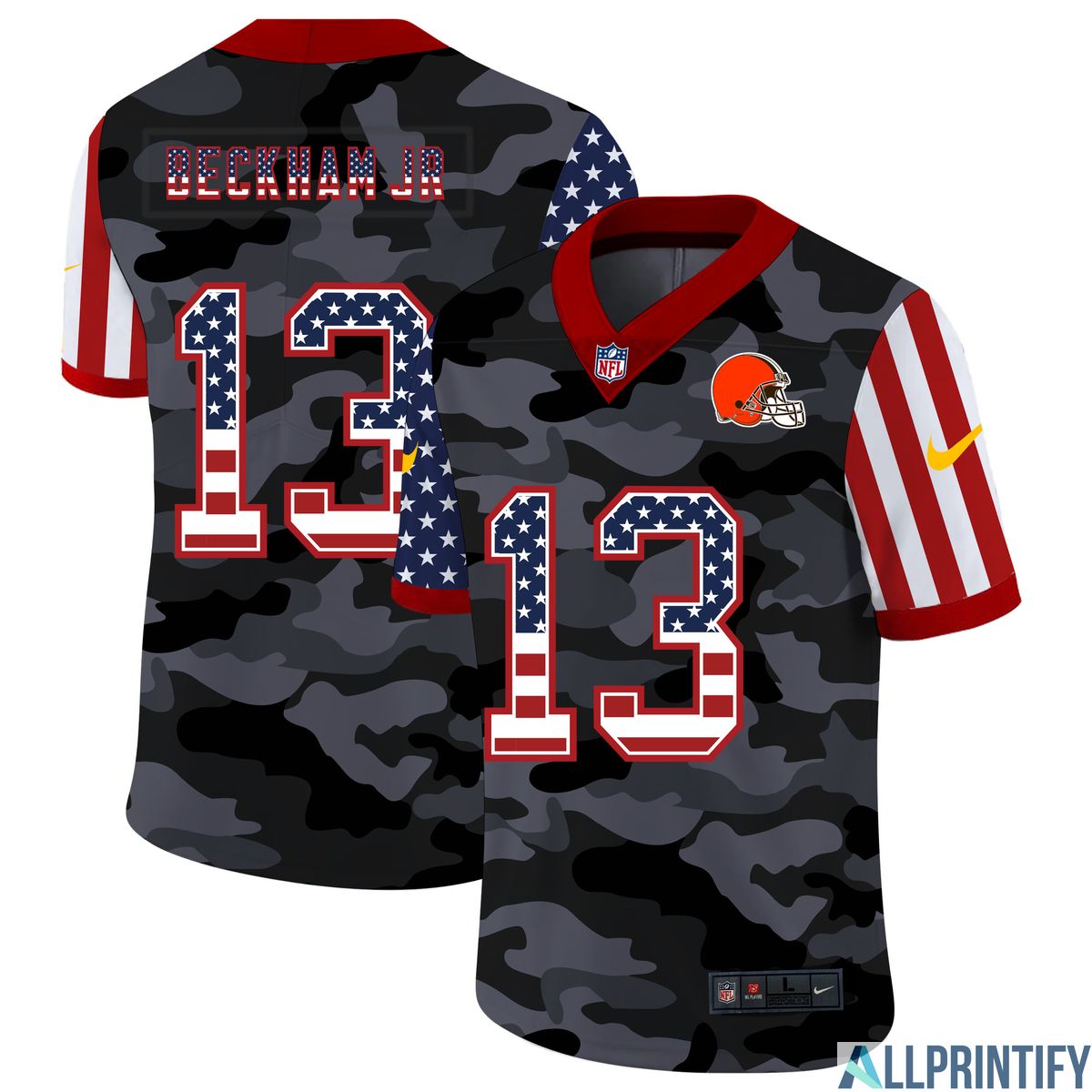 Odell Beckham Jr Cleveland Browns 13 Limited Player Jersey Camo