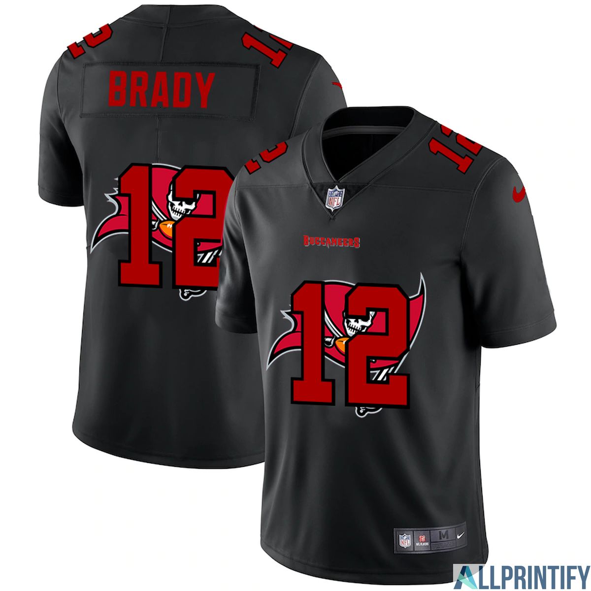 Tom Brady Tampa Bay Buccaneers 12 Limited Player Jersey Black