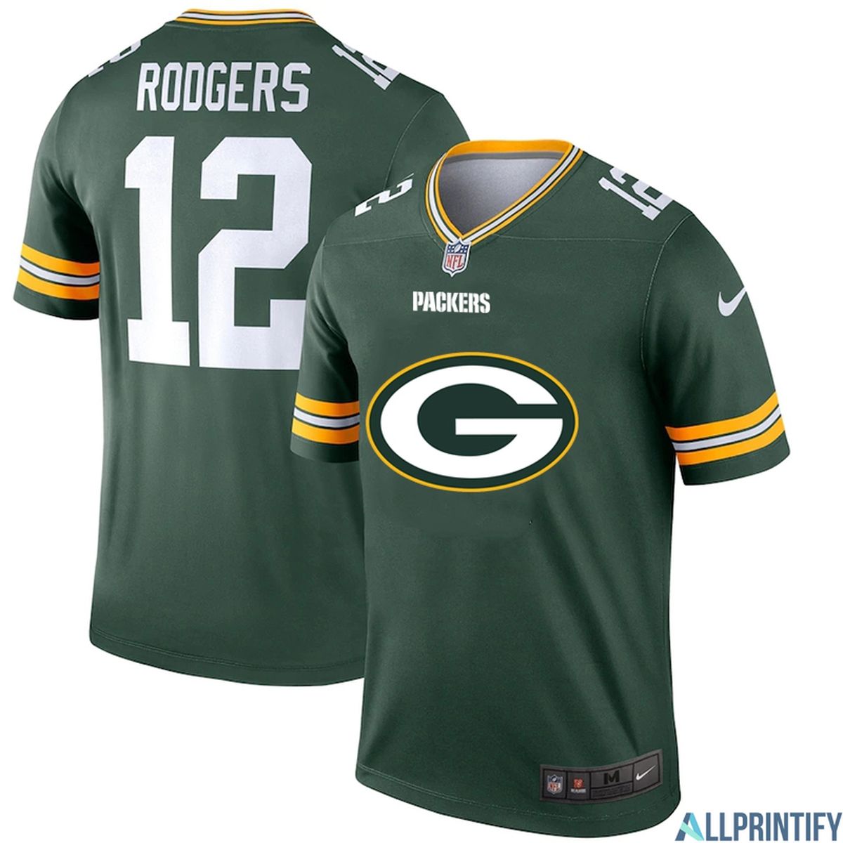 Aaron Rodgers Green Bay Packers 12 Green Vapor Limited Jersey