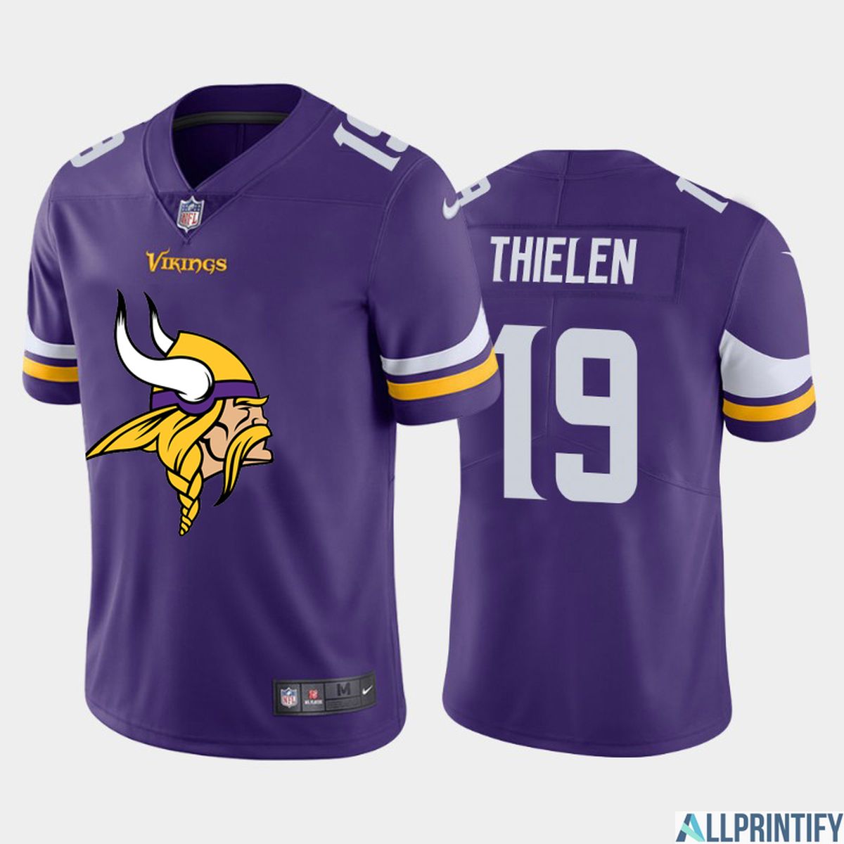 Adam Thielen Minnesota Vikings 19 Purple Vapor Limited Jersey