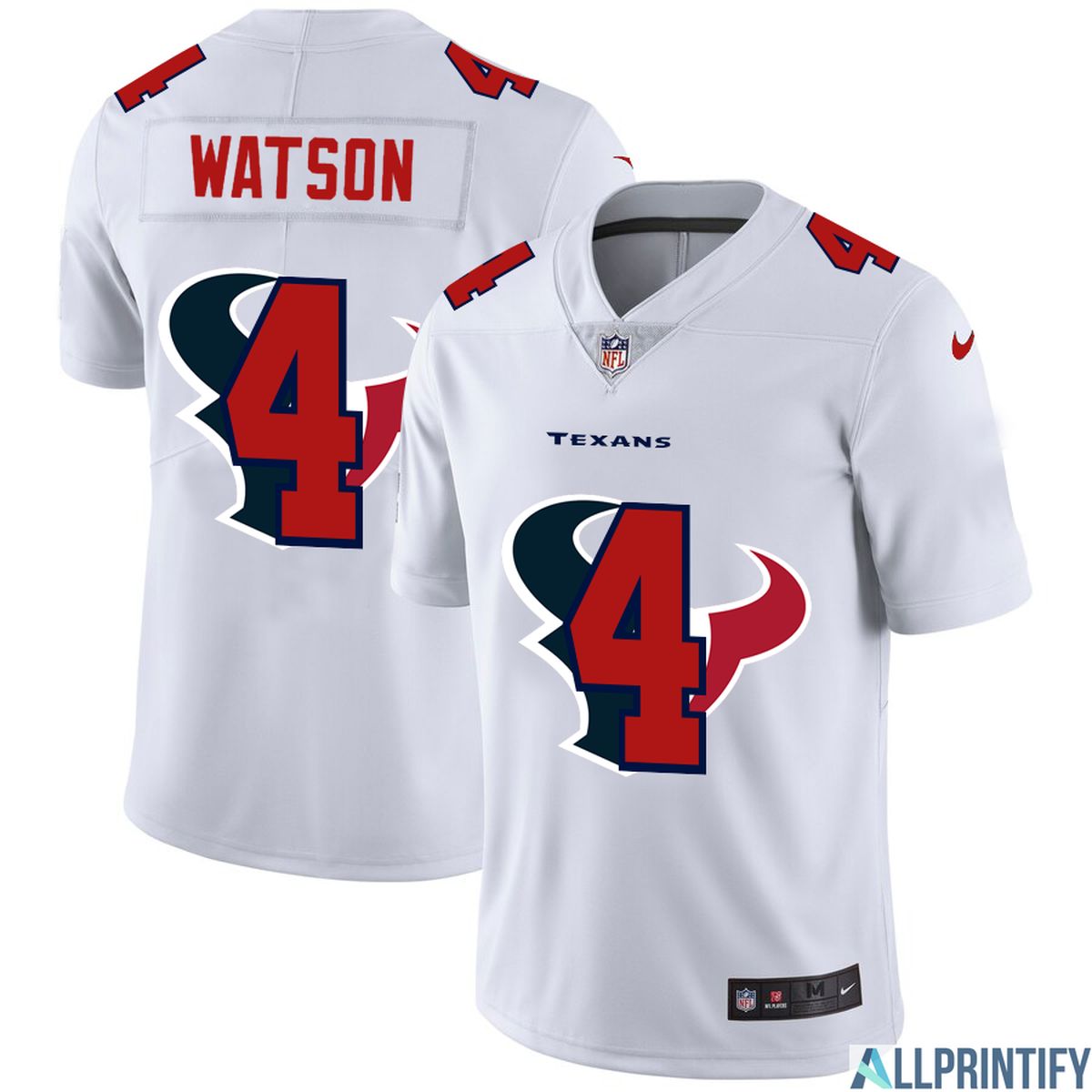 Deshaun Watson Houston Texans 4 White Vapor Limited Jersey