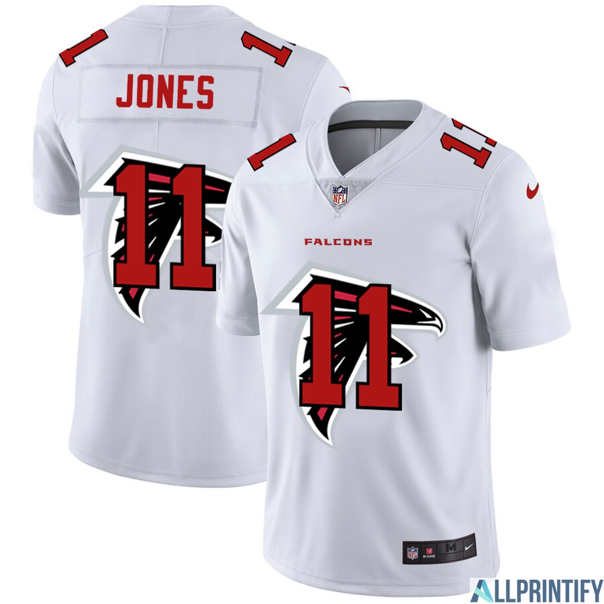 Julio Jones Atlanta Falcons 11 White Vapor Limited Jersey