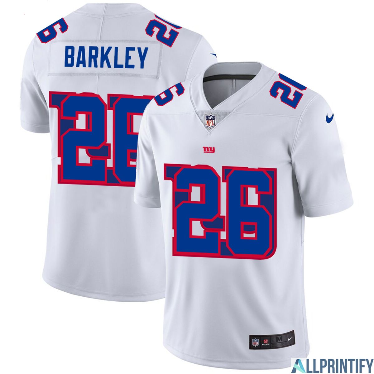 Saquon Barkley New York Giants 26 White Vapor Limited Jersey