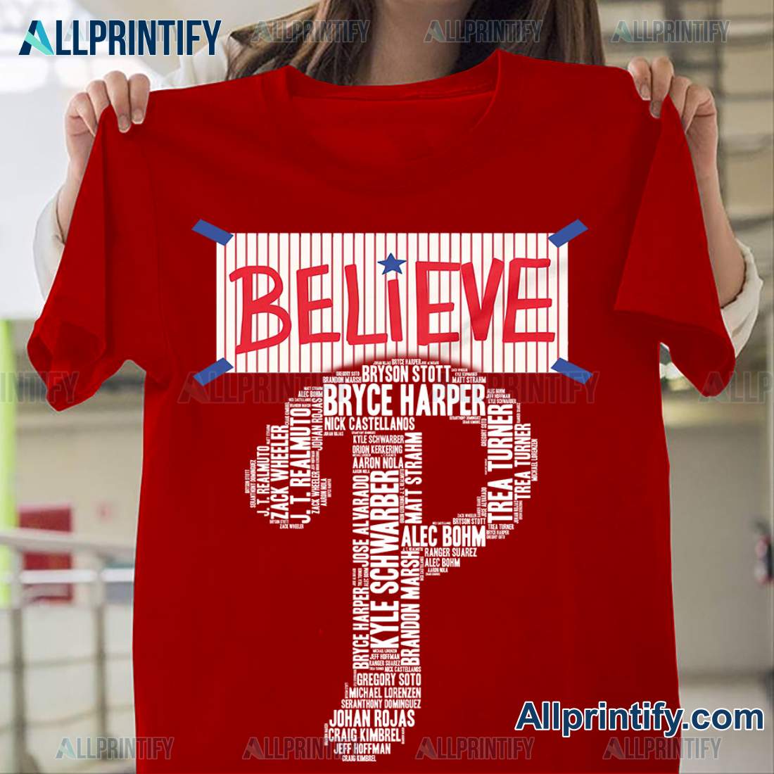 Believe Philadelphia Phillies Players Shirt