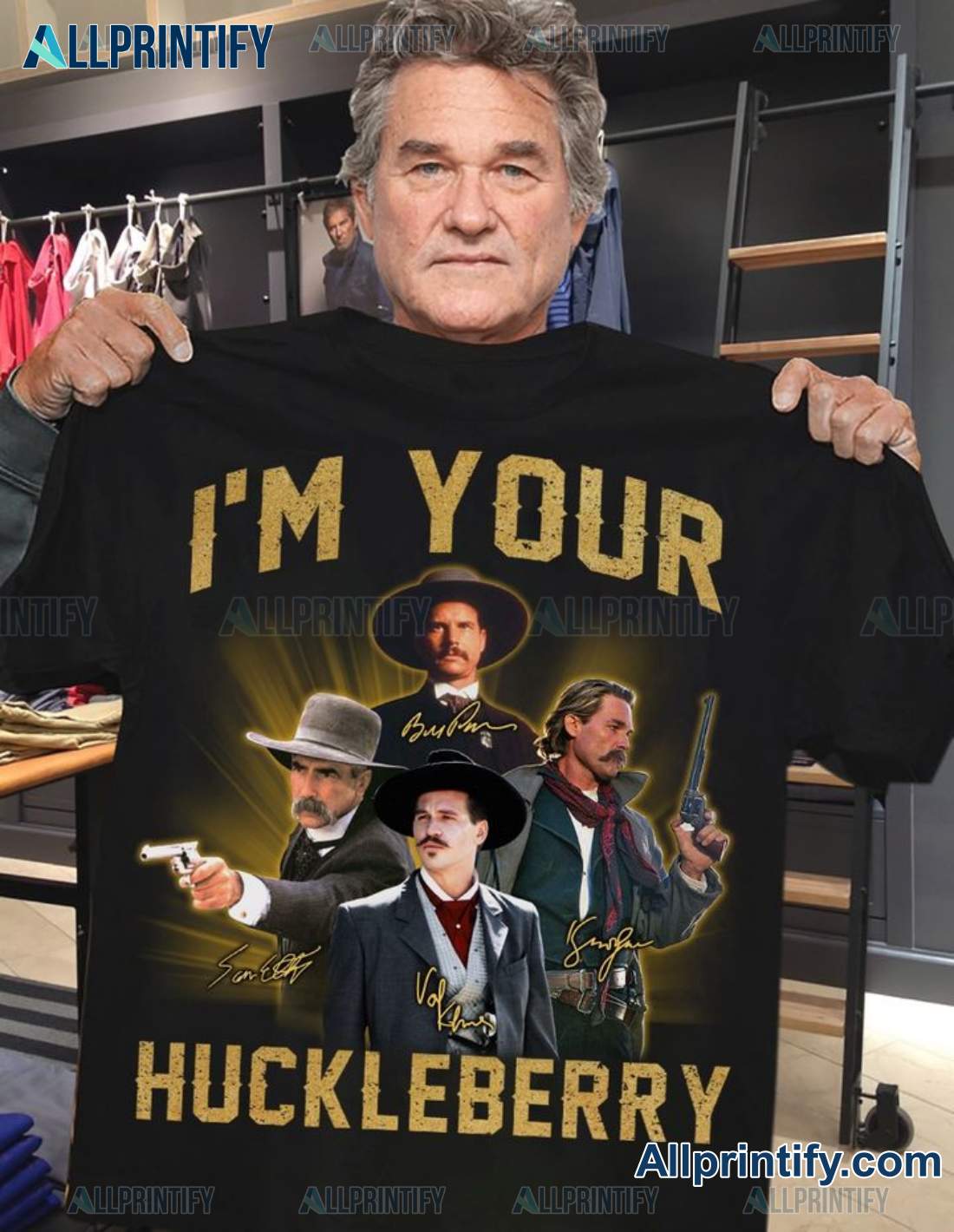 I'm Your Huckleberry Signatures Shirt, Hoodie
