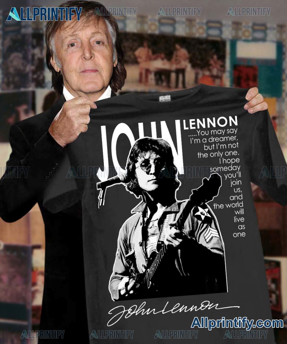 John Lennon You May Say I'm A Dreamer Shirt, Hoodie