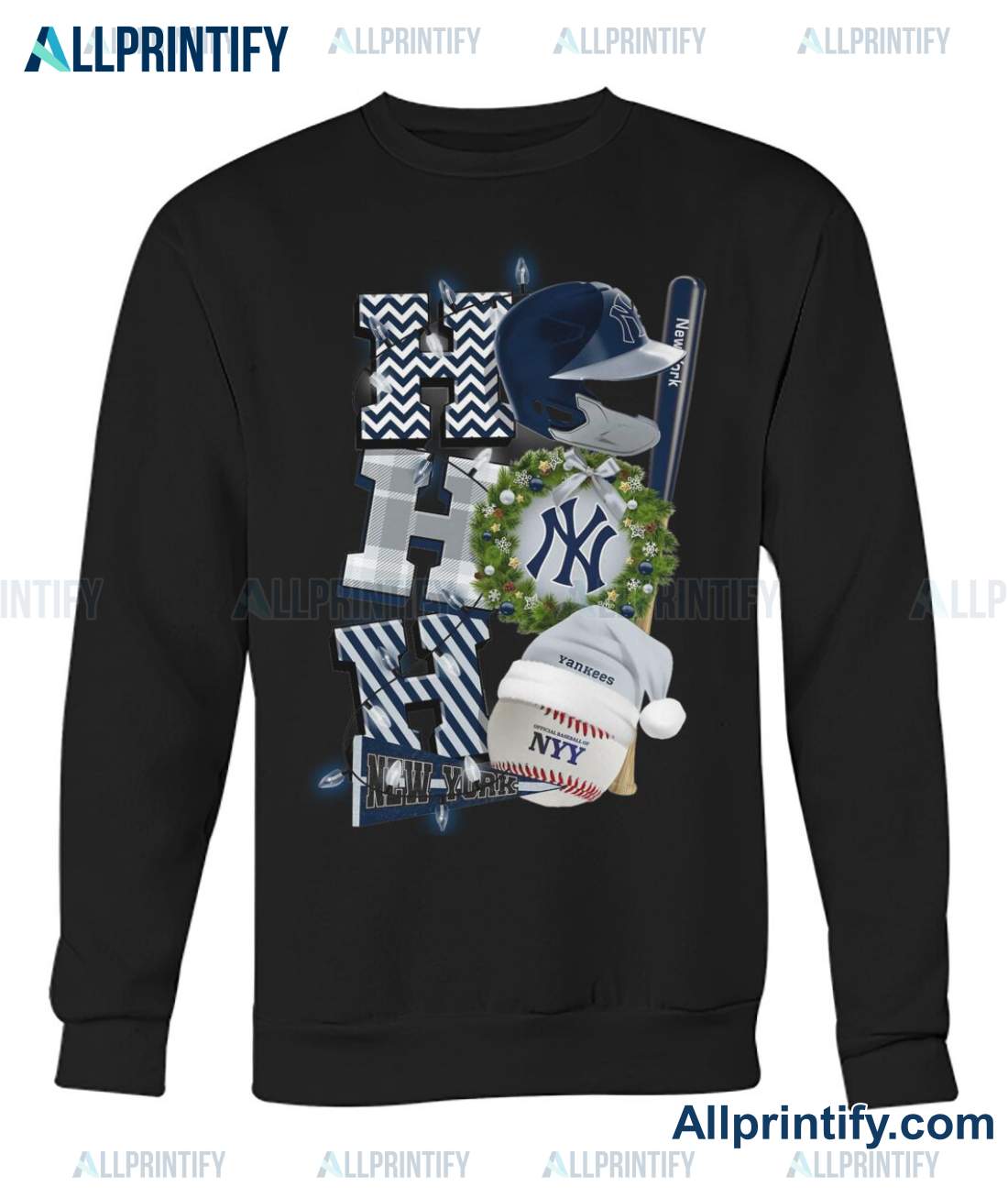 New York Yankees Hohoho Shirt c