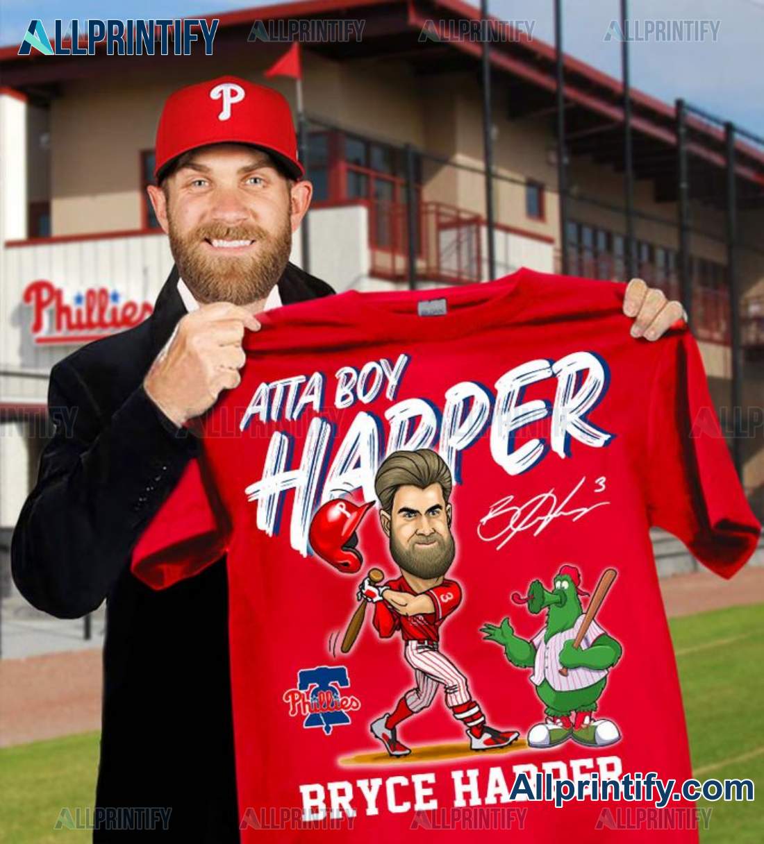 Philadelphia Phillies Atta Boy Bryce Harper Shirt