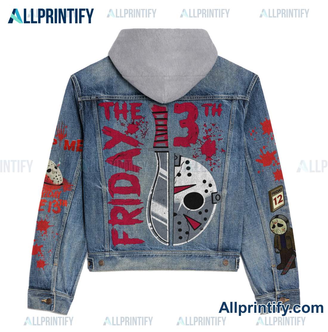 The Friday 13th Jean Jacket Hoodie a