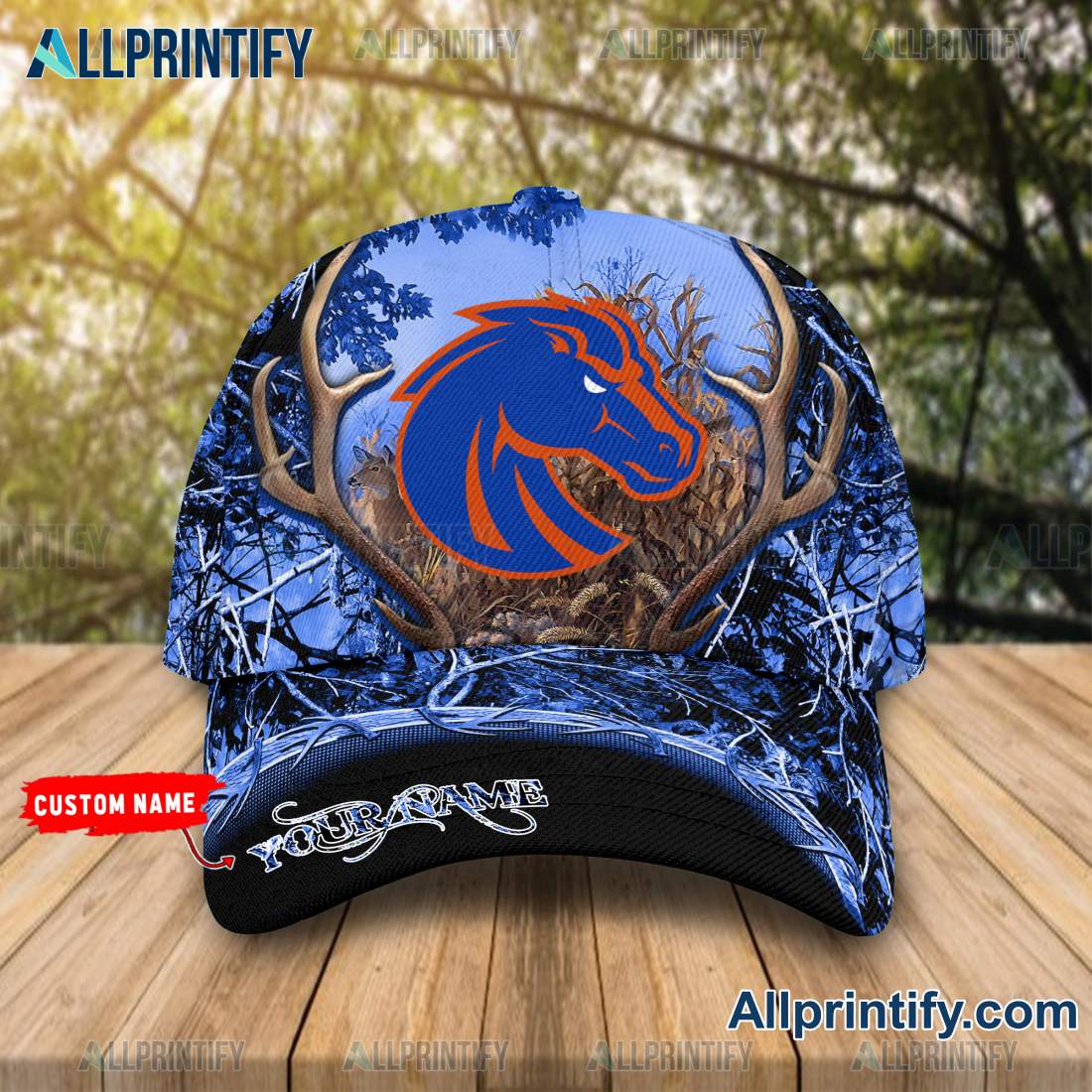NCAA Boise State Broncos Hunting Camo Cap a