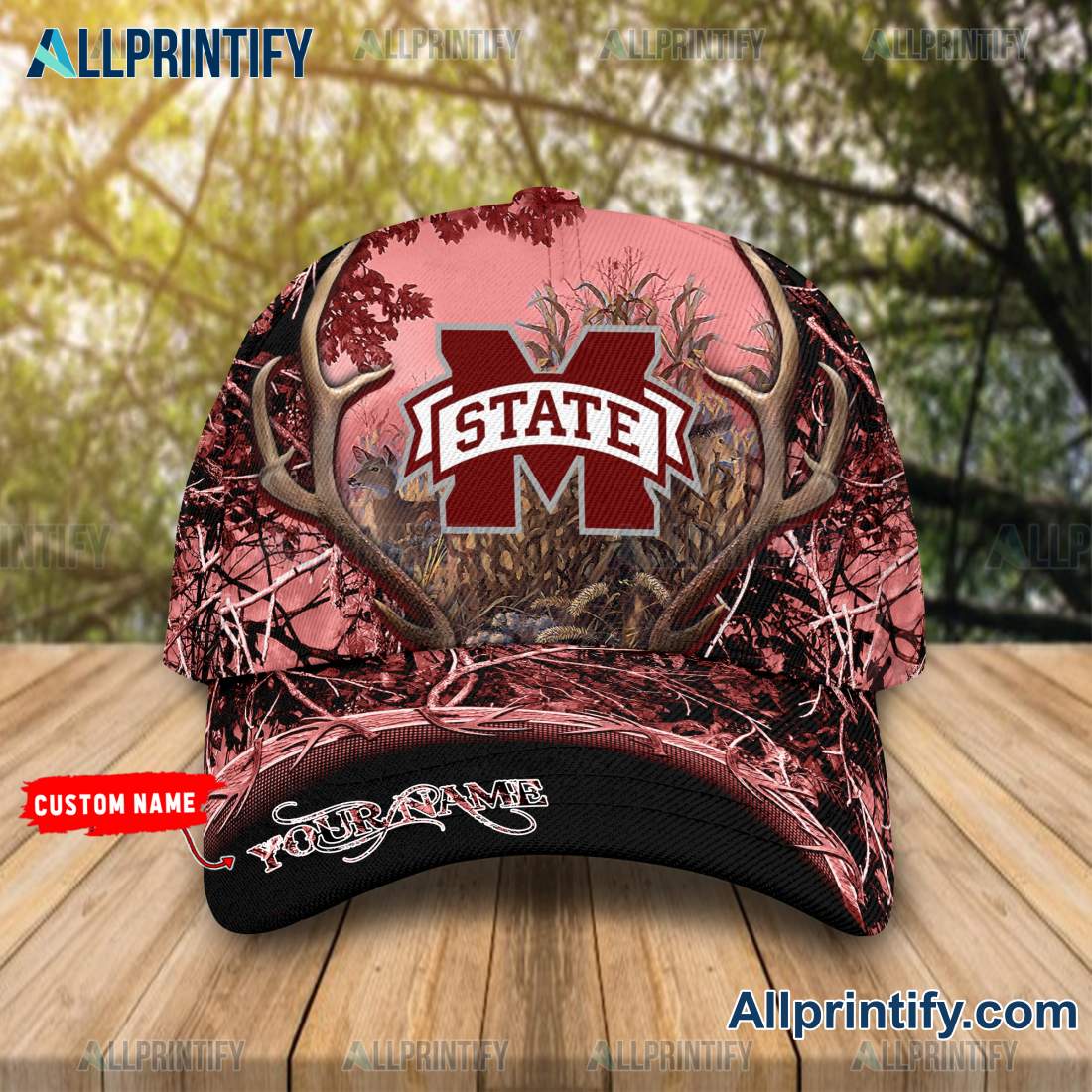 NCAA Mississippi State Bulldogs Hunting Camo Cap a