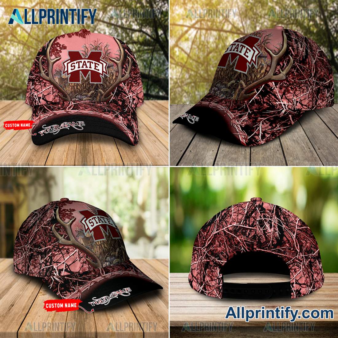 NCAA Mississippi State Bulldogs Hunting Camo Cap