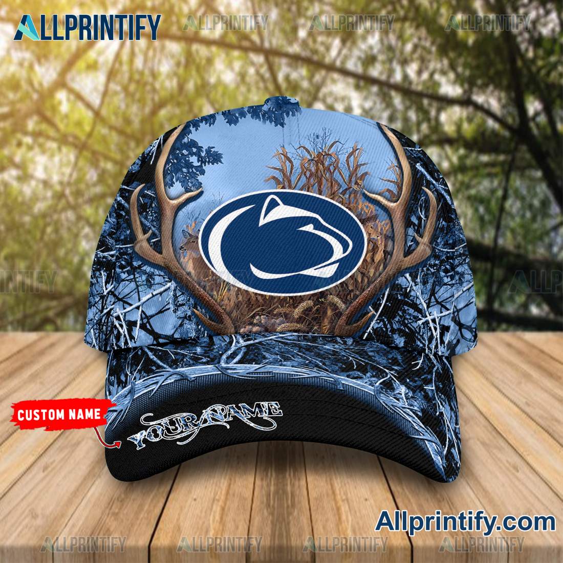 NCAA Penn State Nittany Lions Hunting Camo Cap a