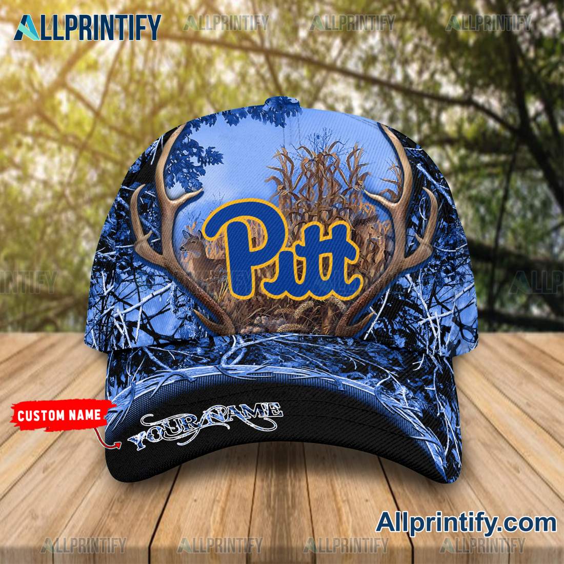 NCAA Pittsburgh Panthers Hunting Camo Cap a