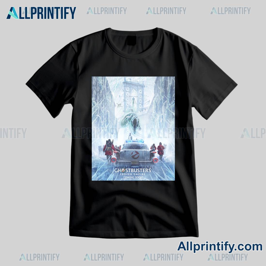 First Poster For Ghostbusters: Frozen Empire Shirt a