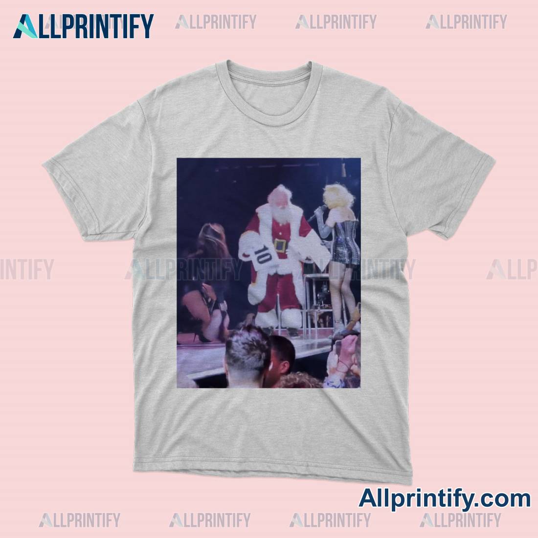 Madonna Brings Santa Claus On Stage For The Celebration Tour Shirt