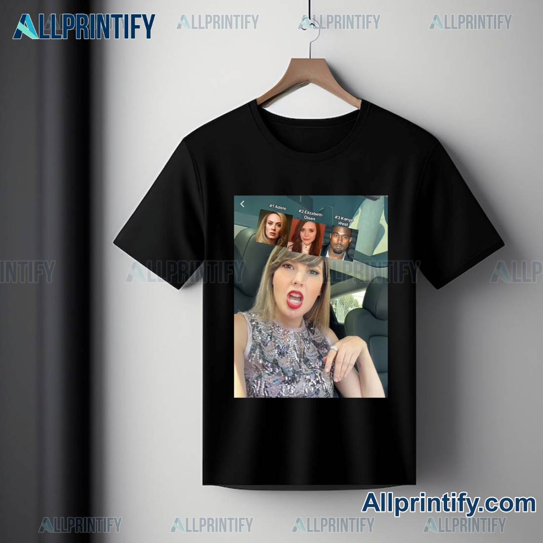 Taylor Swift Celebrity Lookalike Shirt