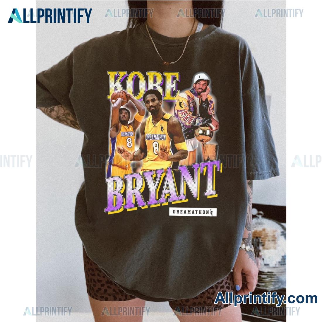 Los Angeles Lakers Kobe Bean Bryant 2000 Dreams Classic Men Shirt-a t0PT5zp