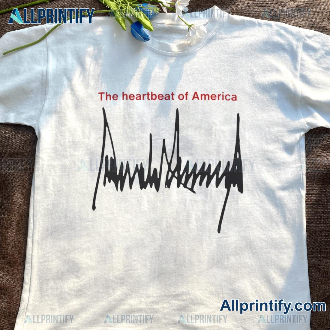 The Heartbeat Of America Graphic Classic Men Shirt, Sweatshirt yhNzEsL