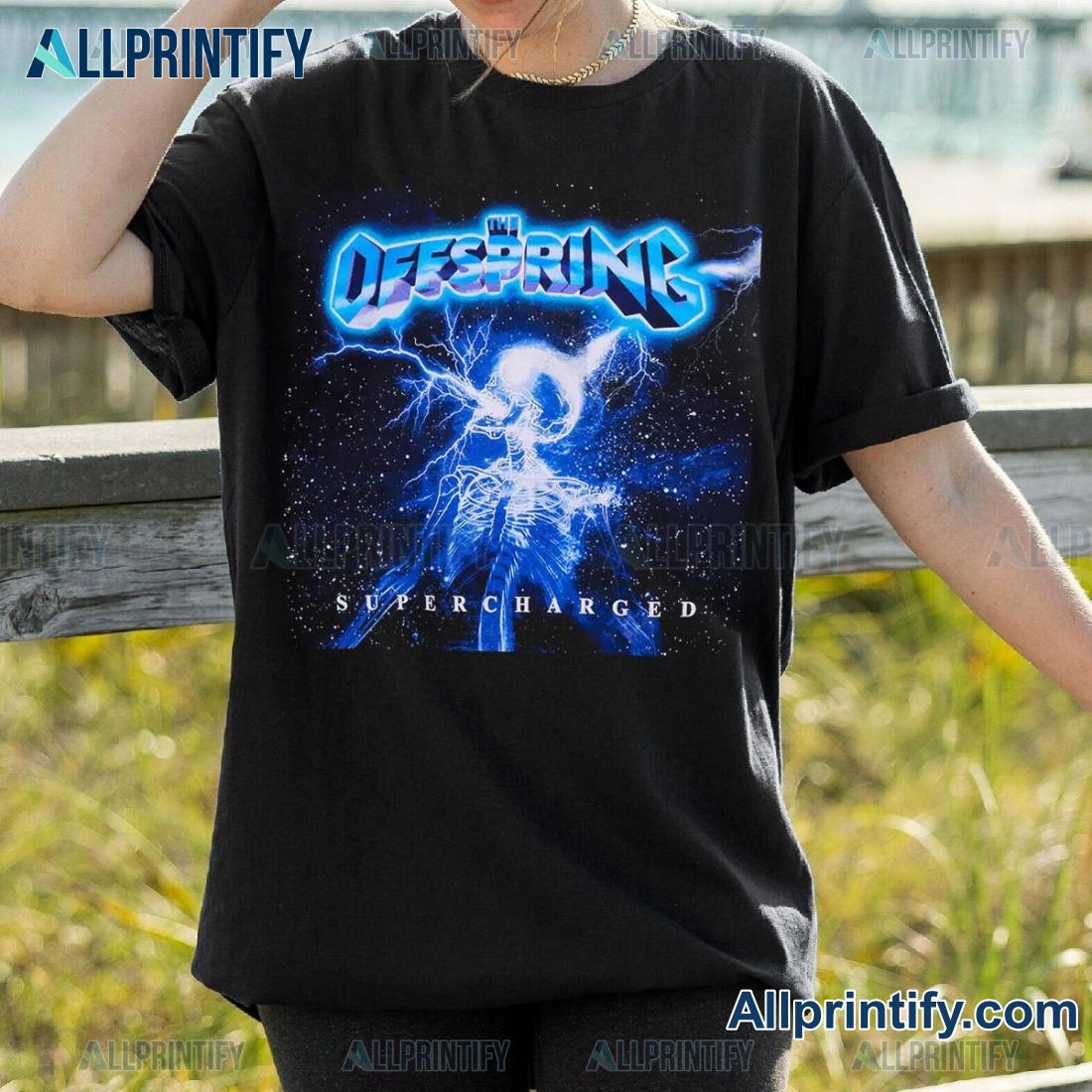 The Offspring Supercharged Album Cover Gift For Fan Classic Ladies Tee-a 7sf8qGw