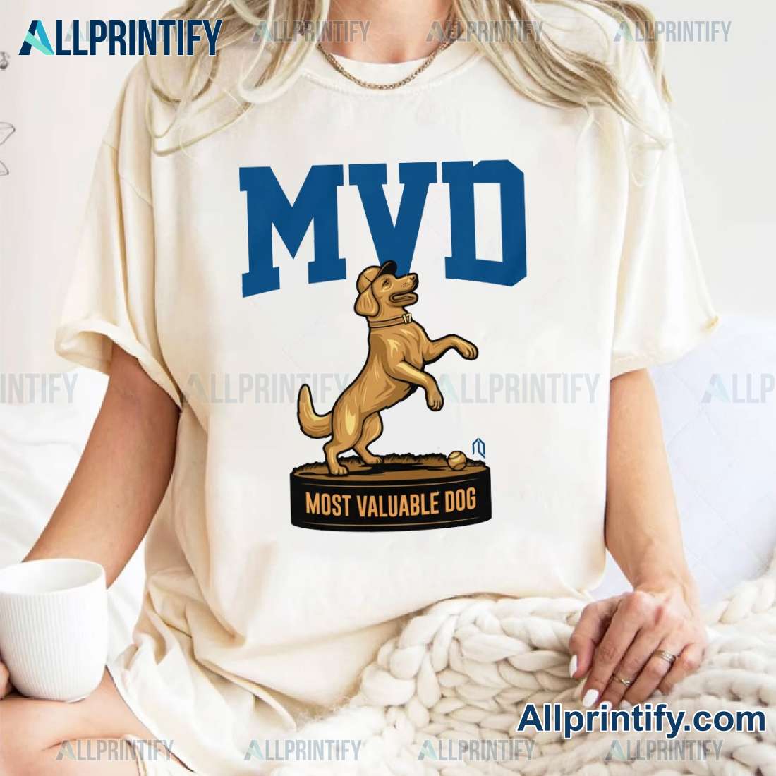 Decoy Shohei Ohtani Los Angeles Dodgers Mvp Most Valuable Dog Unisex T-shirt MLa3VFN