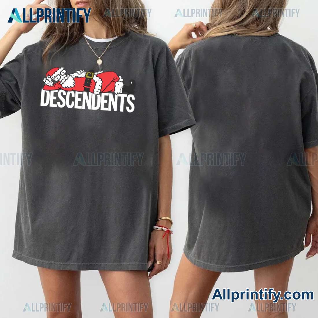 Descendents Santa Milo Unisex T-shirt a5S4OCW