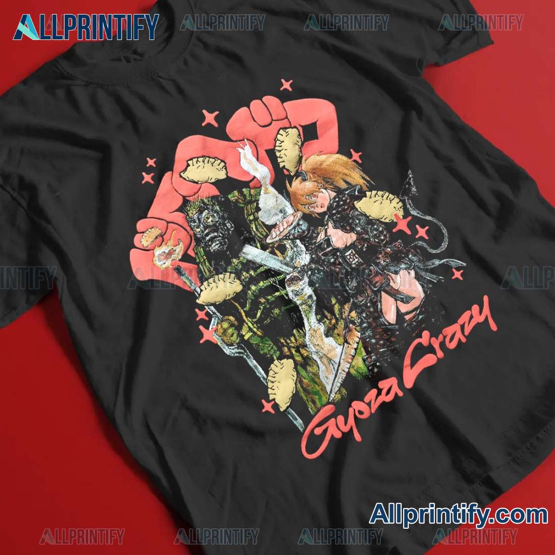 Dorohedoro Gyoza Crazy Graphic Unisex T-shirt WteQ24x