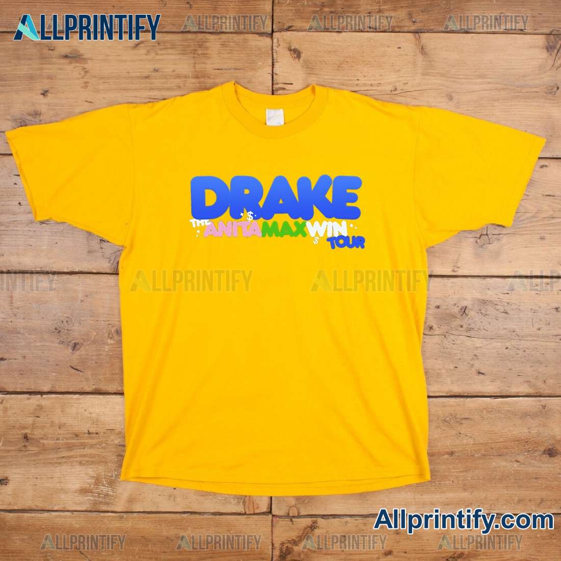 Drake The Anita Max Win Tour 2025 Unisex T-shirt-a bzestKh