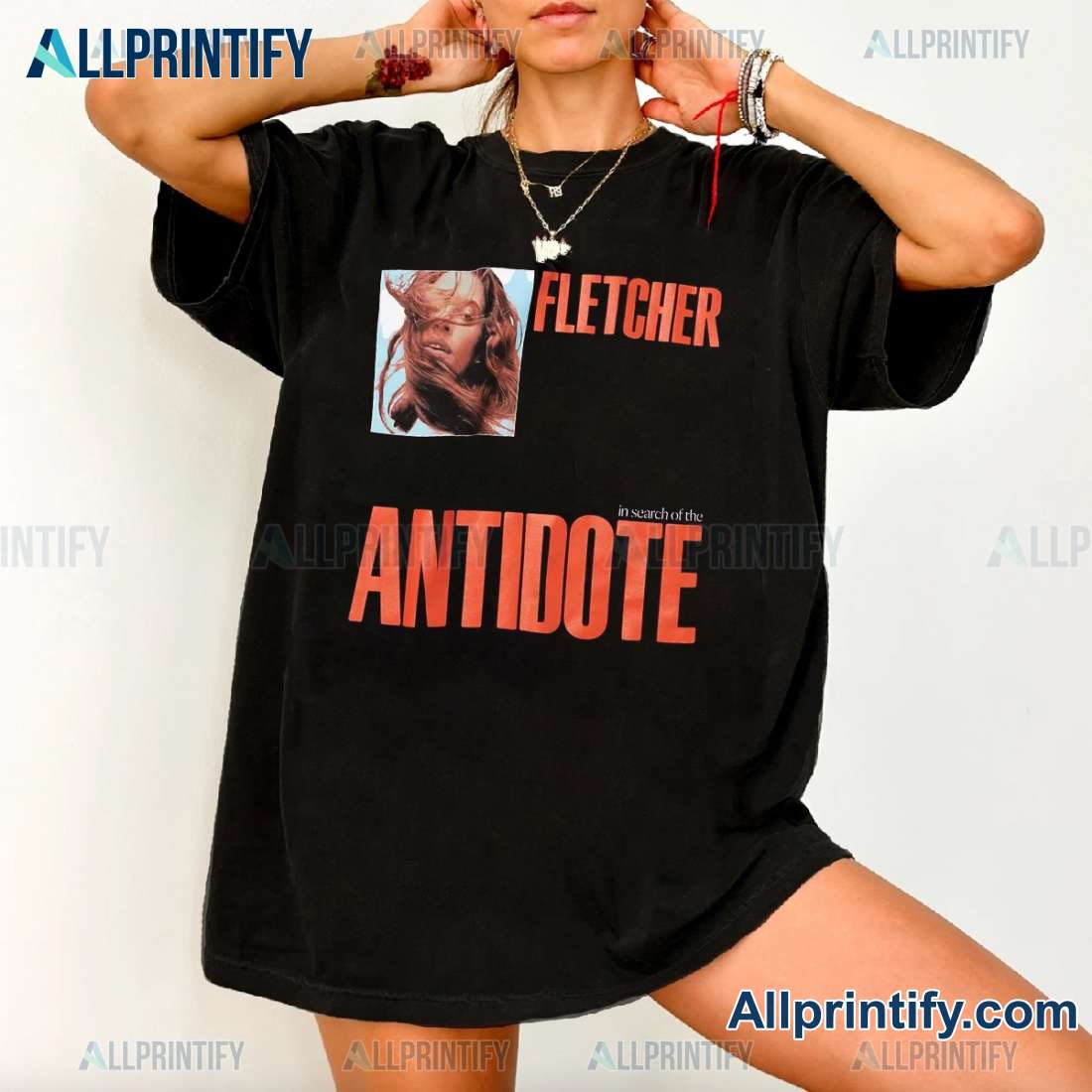 Fletcher In Search Of The Antidote Graphic Classic Men Shirt-a bdenz9q