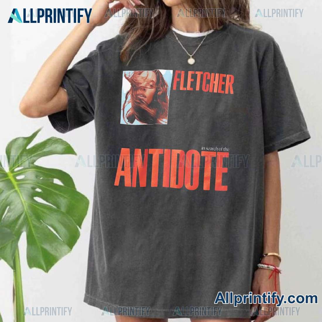 Fletcher In Search Of The Antidote Graphic Classic Men Shirt XIZfqxj