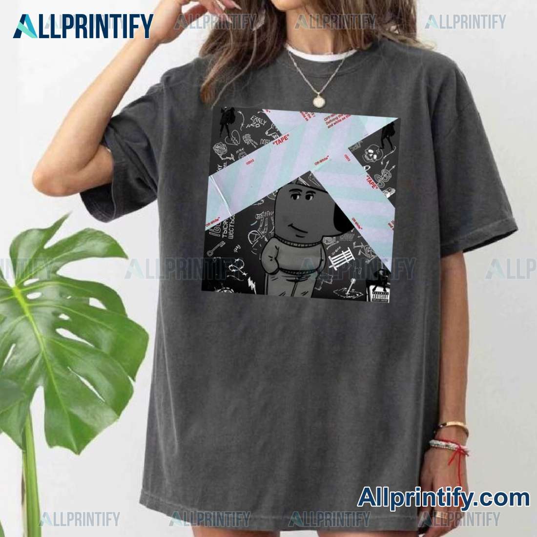 Just A Chill Guy Lil Uzi Vert Luv Is Rage 2 Album Unisex T-shirt-a 5neW6Cs