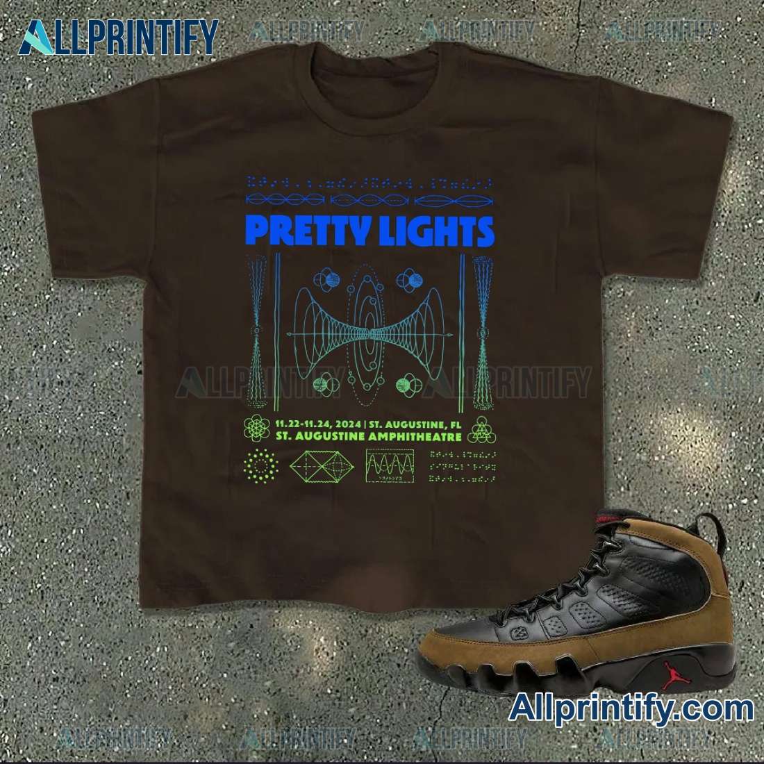 Pretty Lights St. Augustine Amphitheatre Classic Men Shirt-a QhrtjIk