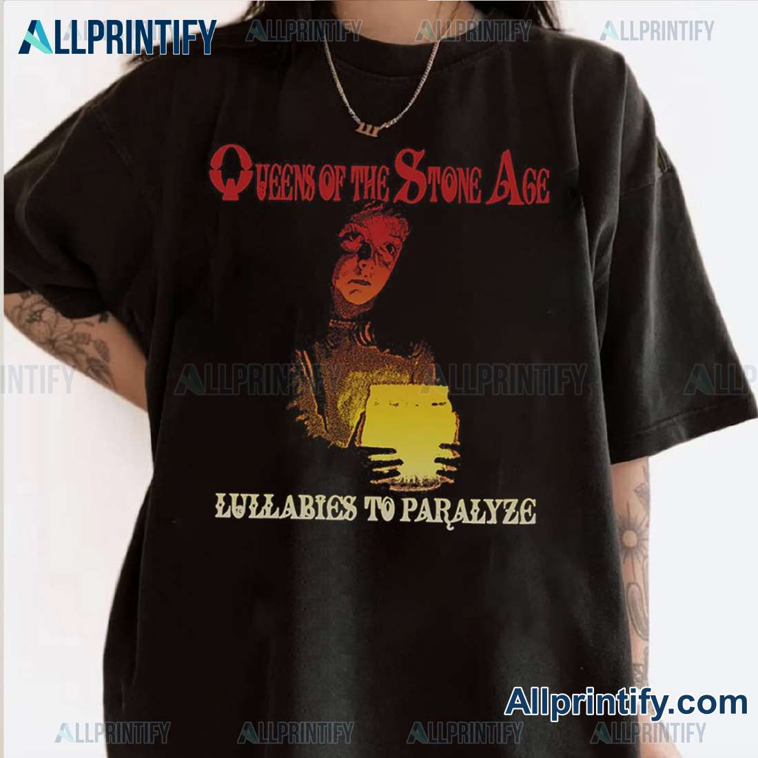 Queens Of The Stone Age Lullabies To Paralyze Classic Men Shirt p0UHYNq