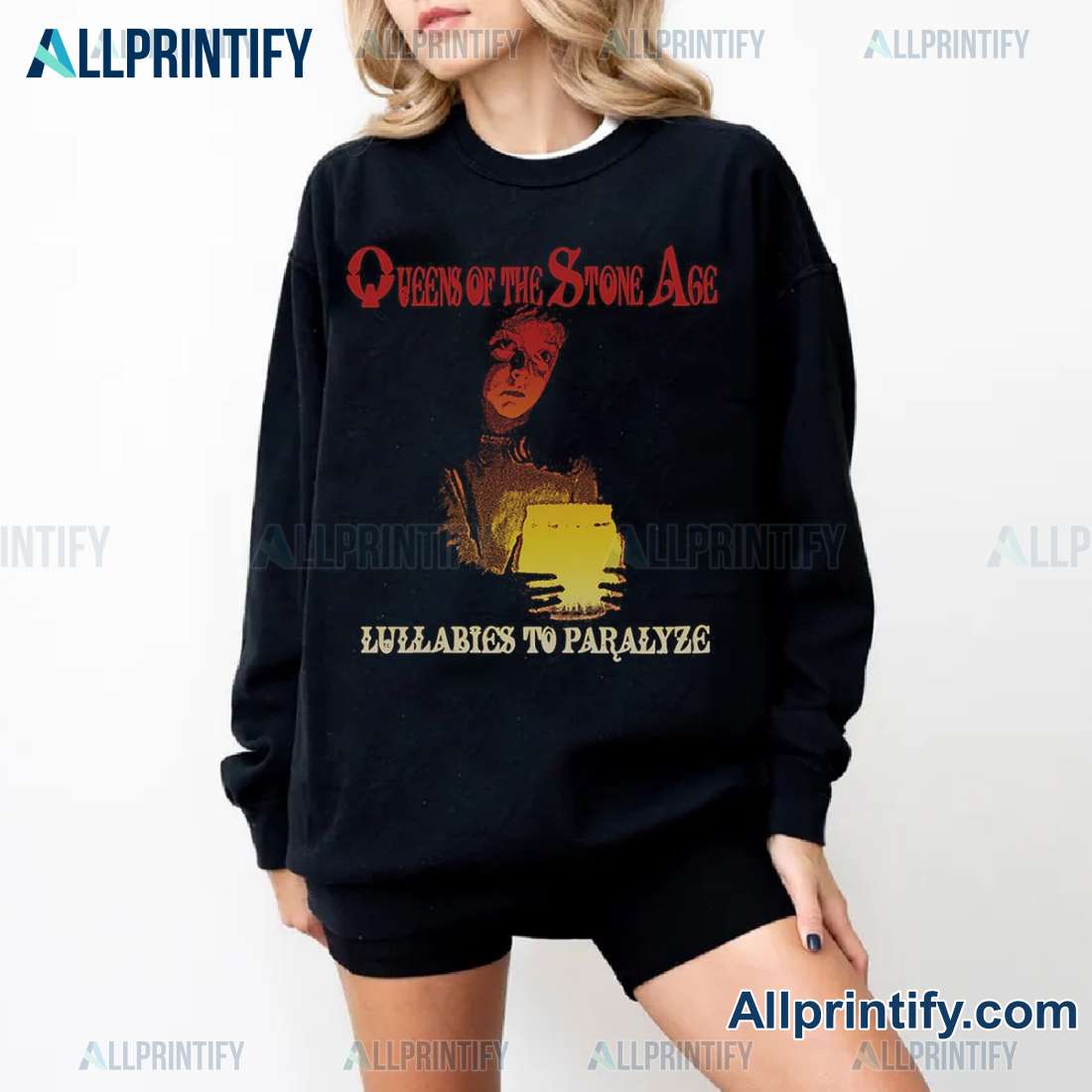 Queens Of The Stone Age Lullabies To Paralyze Classic Men Shirt-a wly0upC