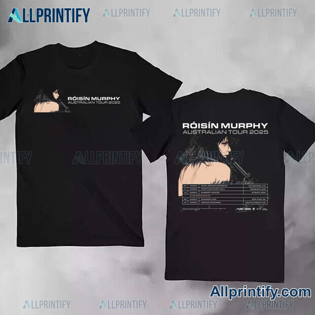 Roisin Murphy Australia Tour 2025 Graphic Classic Men Shirt XGfE2a3