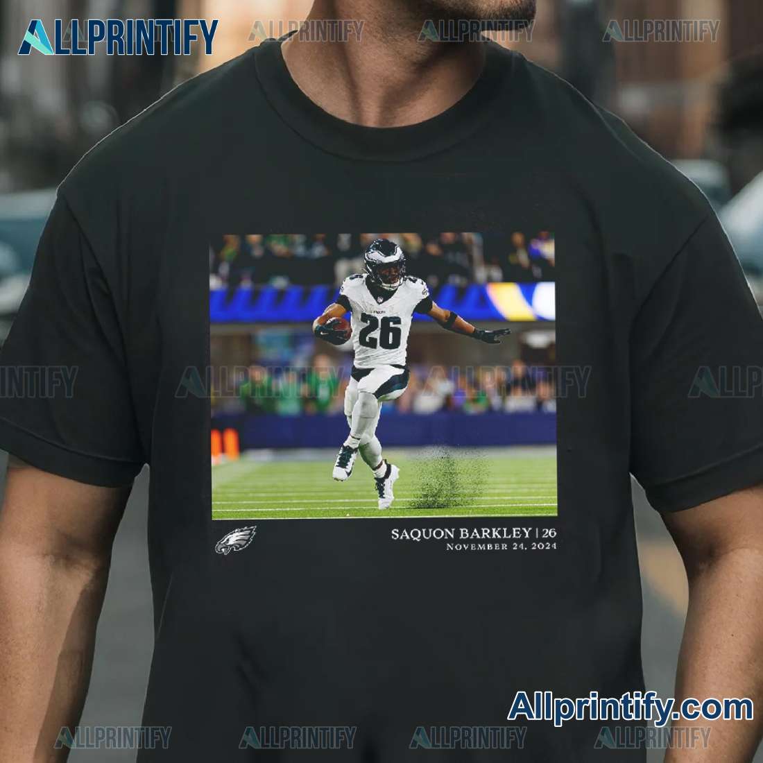 Saquon Barkley Philadelphia Eagles NFL Unisex T-shirt wU9rNIx