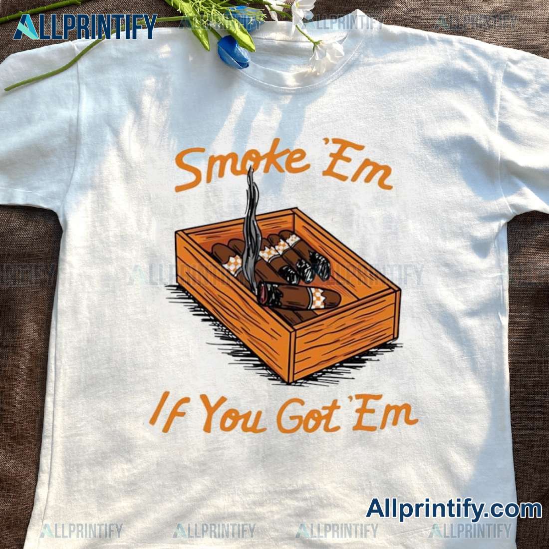 Tennessee Volunteers Smoke Em If You Got Em Classic Men Shirt O8Fdna3