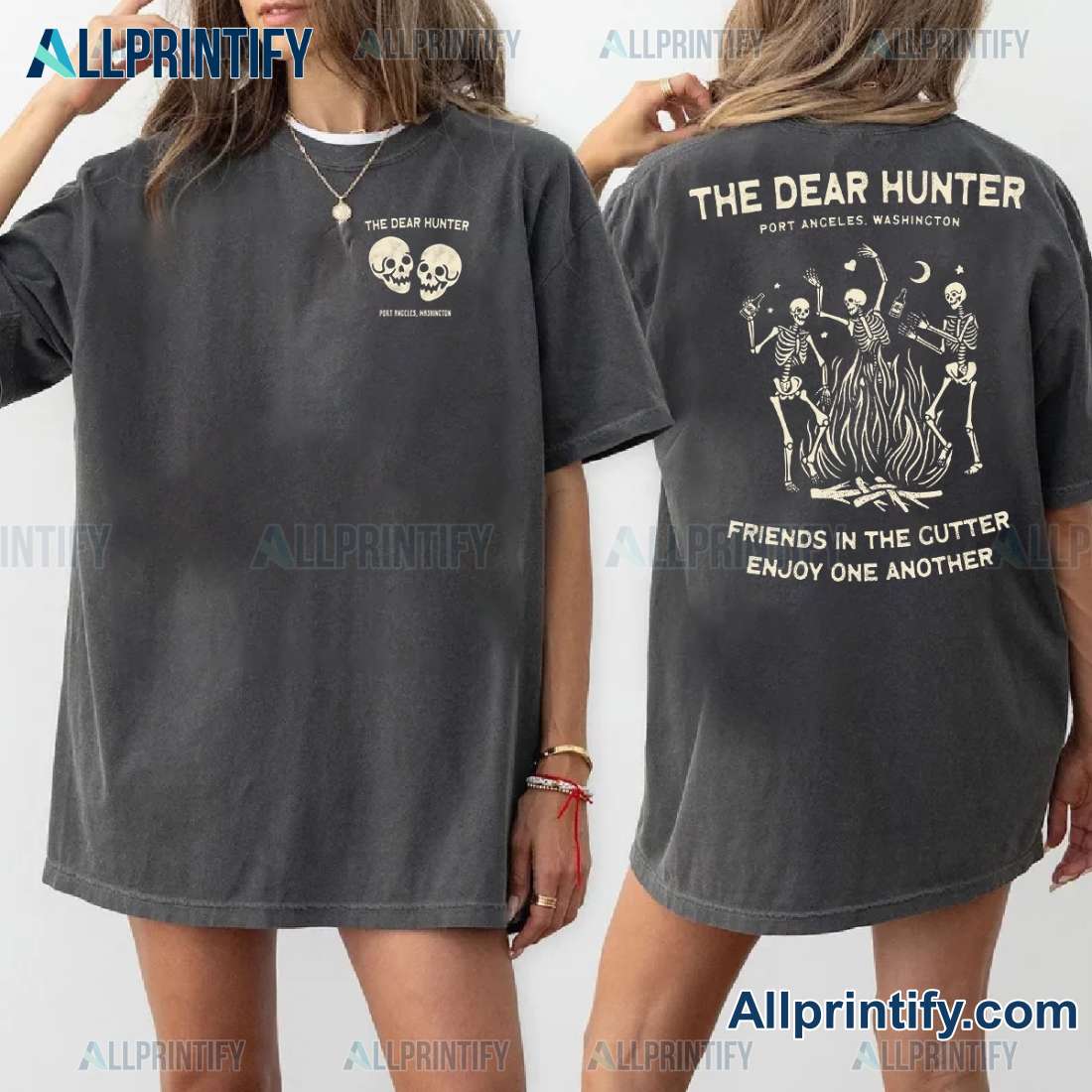 The Dear Hunter Friends In The Cutter Enjoy One Another Classic Men Shirt tyVFiJs