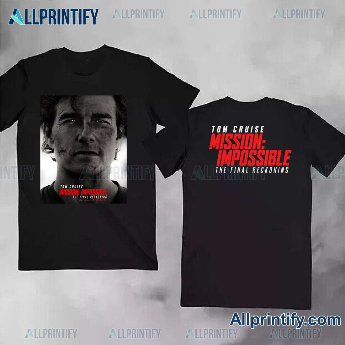 Tom Cruise Mission Impossible The Final Reckoning 2025 Classic Men Shirt 3Tzv6d8