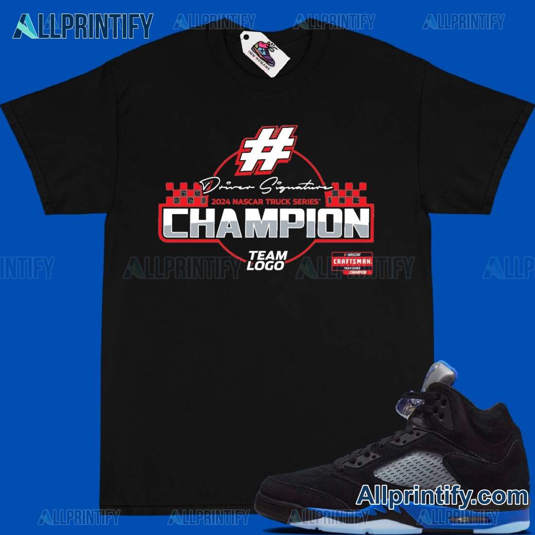 Ty Majeski Checkered Flag Sports 2024 Nascar Craftsman Truck Series Champion Classic Shirt rabS7zQ