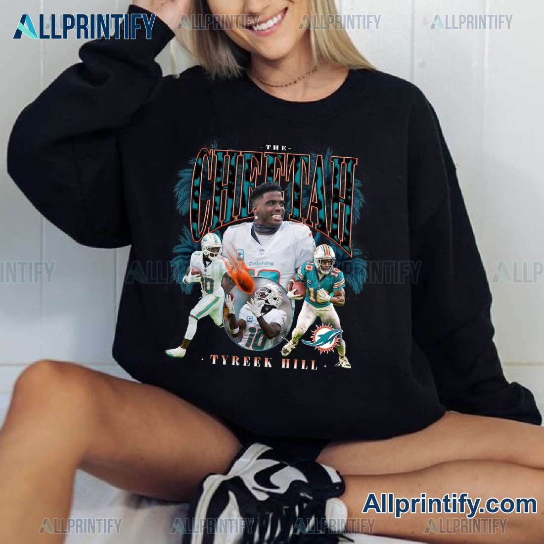 Tyreek Hill Miami Dolphins Fanatics Notorious Player Classic Shirt Zhj17t4