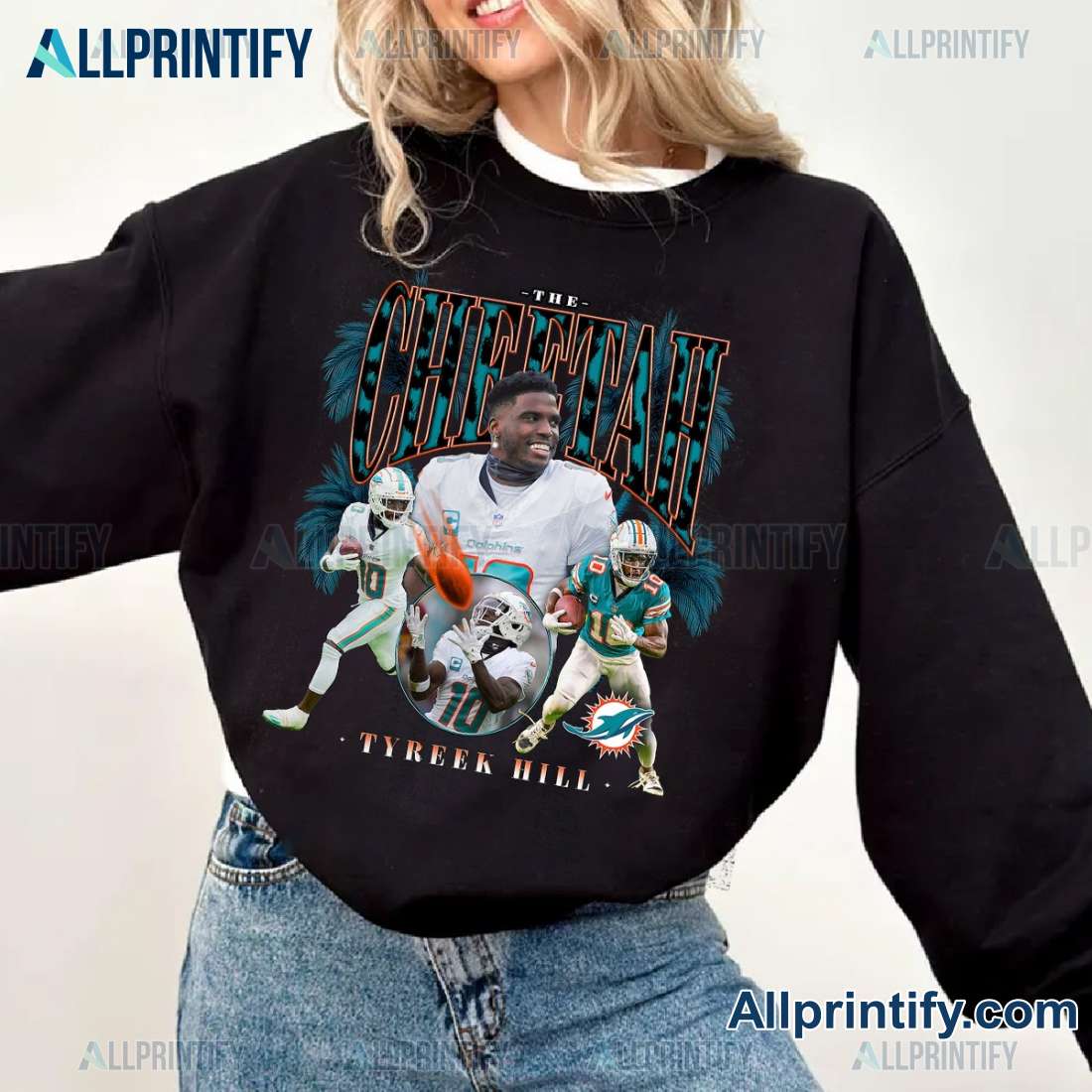 Tyreek Hill Miami Dolphins Fanatics Notorious Player Classic Shirt-a qUZwKbX