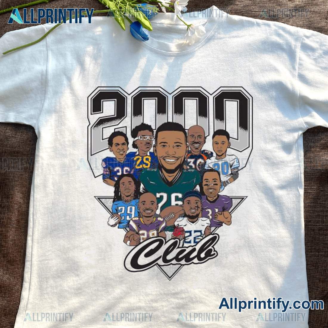 2000 Club Nfl All Team Cam Lewis Saquon Barkley Unisex T-shirt axit3sr